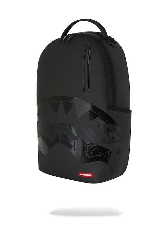 Sprayground Lux Black Ghost Drip Black Backpack Sprayground Lux Black Ghost Drip Black Backpack
