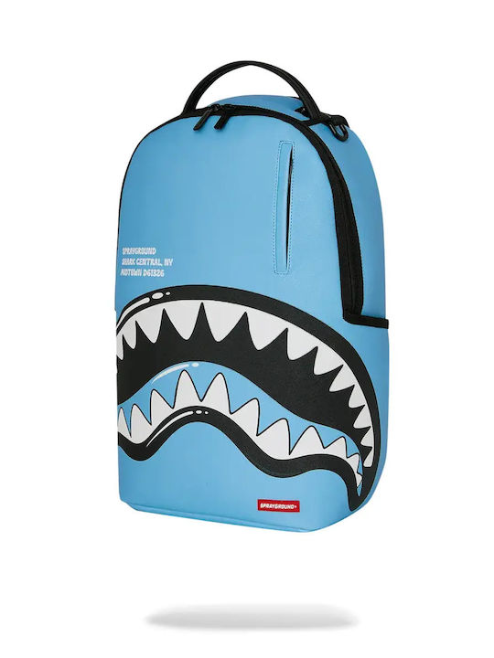 Sprayground Shark Central Bubbly Schulranzen Rucksack Hellblau