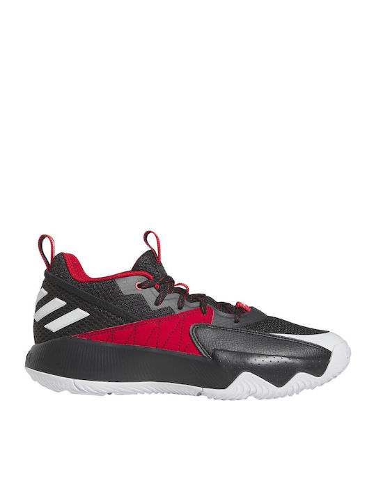 Dame Certified Low Basketball Shoes Scarlet / White / Black