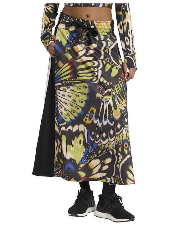 Farm Prm Skirt Midi Skirt Multicolored