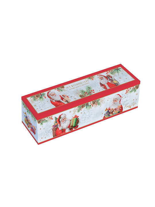 Easylife Santa Is Coming Becher 4 Stück