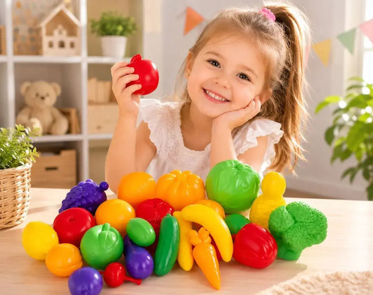Hashtag Toys Jucării Fructe și Legume 26 buc