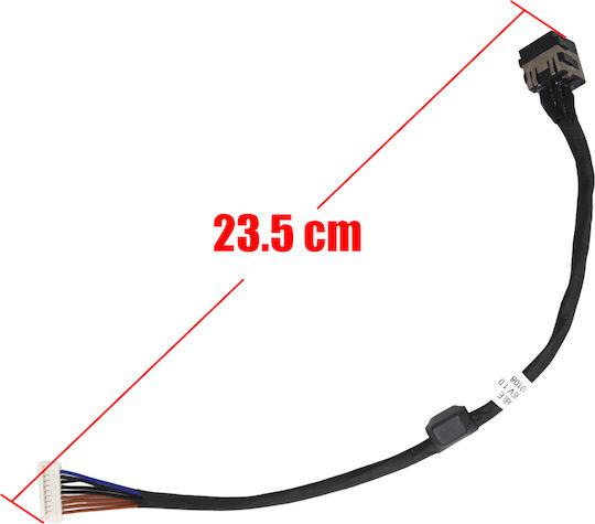 Laptop Power Socket Dc Power Jack Socket for Dell Precision M6800 M4800 M4700 58gpd 058gpd Cn-058gpd Dc30100og00 Dc30100n200 Var10 23.5cm 9pins Code 31174