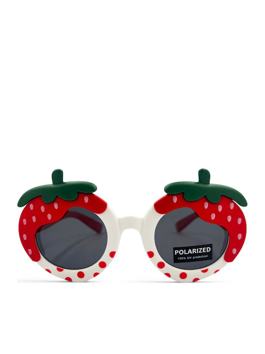Kiddos Polarized Παιδικά Γυαλιά Ηλίου Λευκά