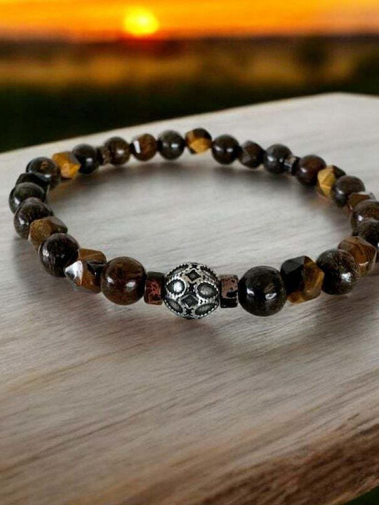 Brățară Pentru Bărbați Karan Din Ochi Protector Bronzită Charm Din Oțel Inoxidabil Brățară Pentru Bărbați Karan Din Ochi Protector Bronzită Charm Din Oțel Inoxidabil