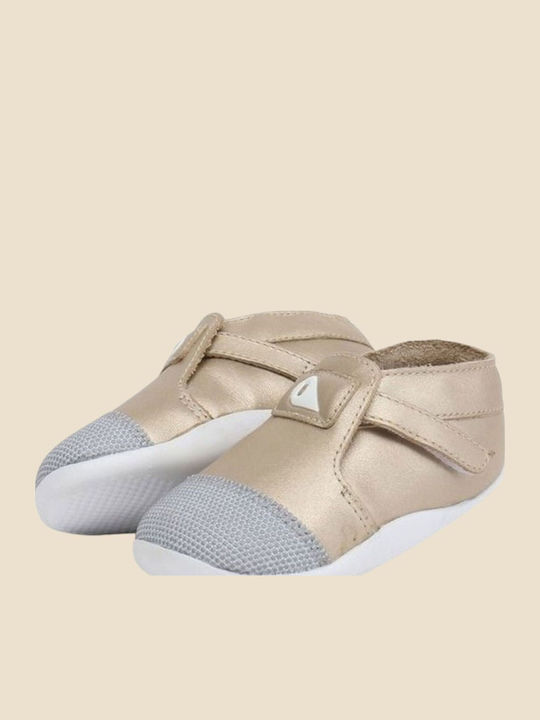 Bobux Βρεφικά Sneakers Αγκαλιάς Χρυσά Step Up Xplorer