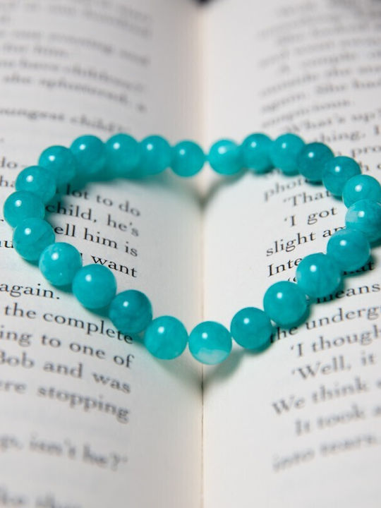 Men's Amazonite Semi-precious Stone Bracelet Arnav 8 Mm Beads