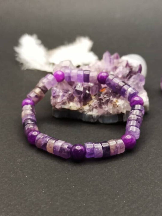 Brățară Serenity Amethyst Jade Crystal Pentru Femei