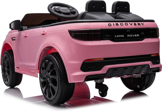 Land Rover Discovery Doppelsitzer mit Fernbedienung Lizensiert 12 Volt Rosa