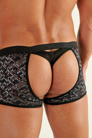 WOH Herren Sexy Boxer Schwarz
