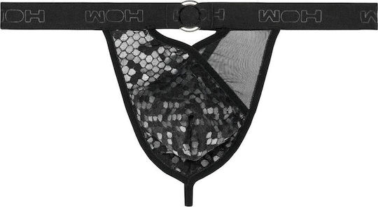 WOH Men's Sexy String Black