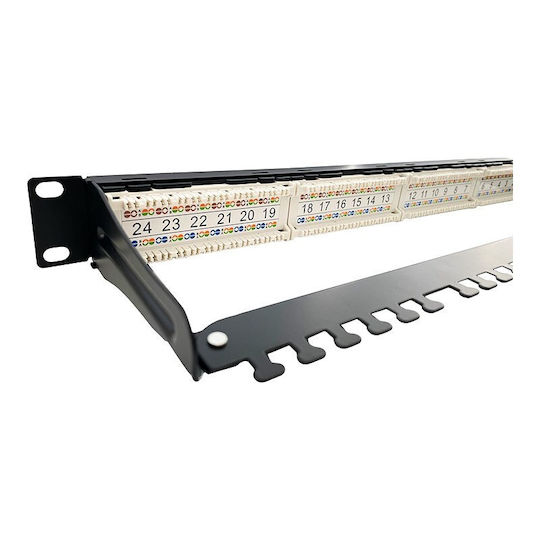 Conexpro Pp24-6a-utp 19" Пач Панел Utp Cat6a 24 Порта 1u