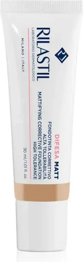Rilastil Difesa Make Up Matt Mattifying Foundation Shade 01 Volume Ml 30