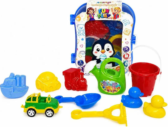 Set Little Traveler Rucsac De Nisip Albastru