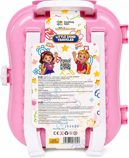 Set Rucsac De Nisip Roz Little Traveler