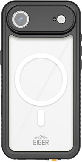 Eiger Magsafe 360 Full Body Case Iphone Air Waterproof Ip68 Drop-test 2m Black Transparent