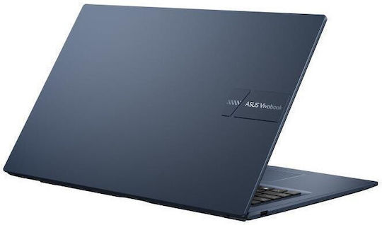 Asus Vivobook 17 X1704VA-AU1066 17.3" FHD (Core 5-120U/16GB/512GB SSD/No OS) Quiet Blue (US Keyboard)