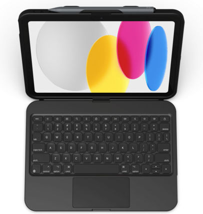 Zagg Keys Flip Cover Ανθεκτική (10.9-11in Ipad (a16/10th Gen))