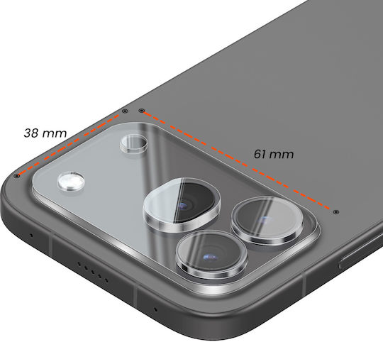 Avizar Pack 2 Rear Camera Protector Honor 600 Pro Tempered Glass 3d Curved Transparent