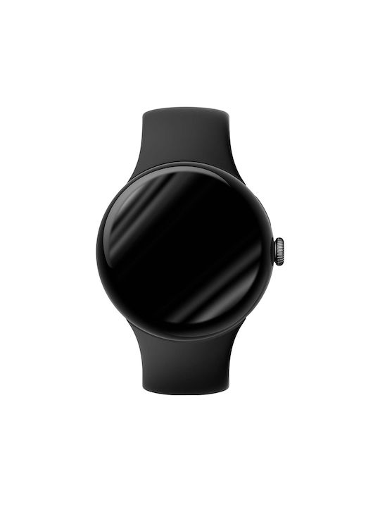 Google Sport Strap Größe L Pixel Watch 45mm In Fluoroelastomer Schwarz