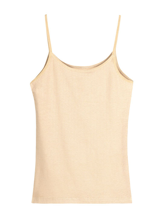 Women's Cotton Sleeveless Blouse Natural