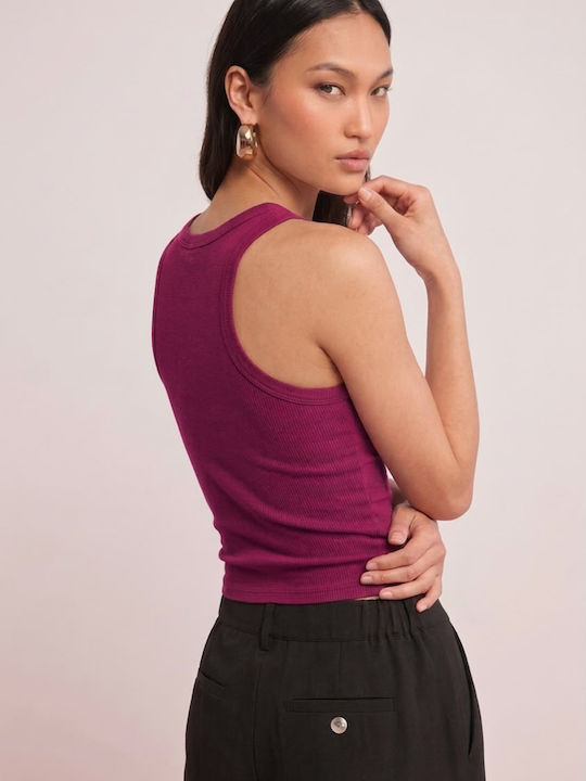 Women's Cotton Sleeveless Striped Cotton Blouse