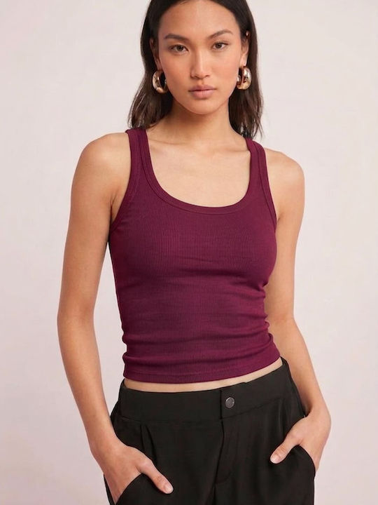 Women's Cotton Sleeveless Striped Cotton Blouse