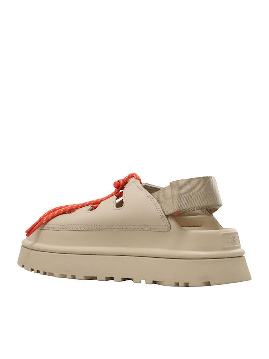 Goldenglow Дамски сандали Flatforms Сив