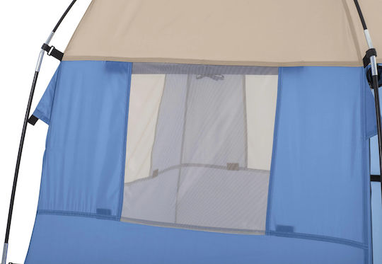 Cort De Camping Pentru Toaletă Depozitare Gri 4 Anotimpuri 110x110x190cm