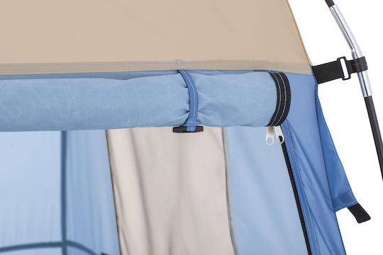 Cort De Camping Pentru Toaletă Depozitare Gri 4 Anotimpuri 110x110x190cm