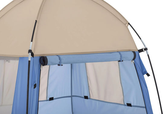Cort De Camping Pentru Toaletă Depozitare Gri 4 Anotimpuri 110x110x190cm