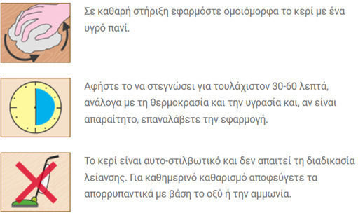Borma Wachs Κερί Νερού Άχρωμο 1lt