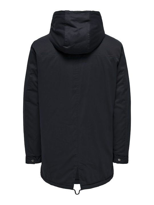 Winter Jacket Parka Blue