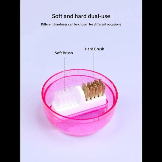 Drill Bit Cleaner Brush Protection Box Nail Art