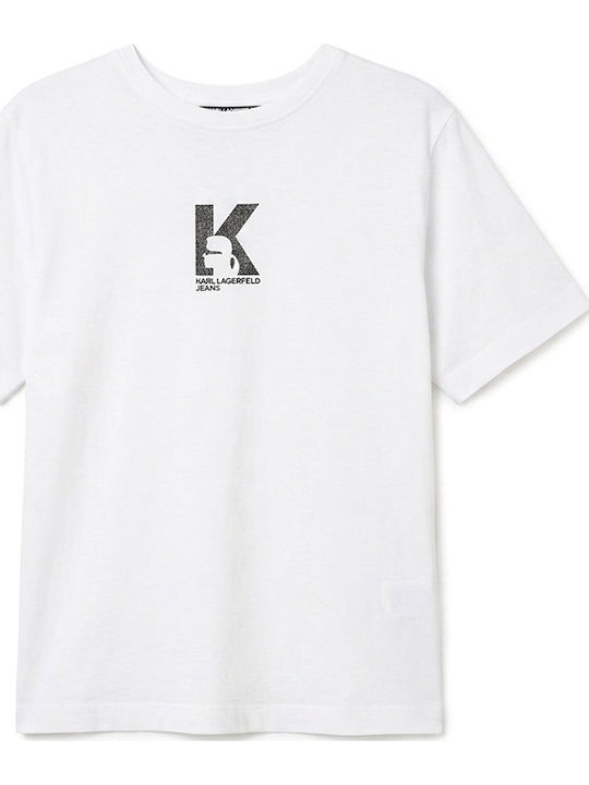 Logo Women's T-shirt White-Black