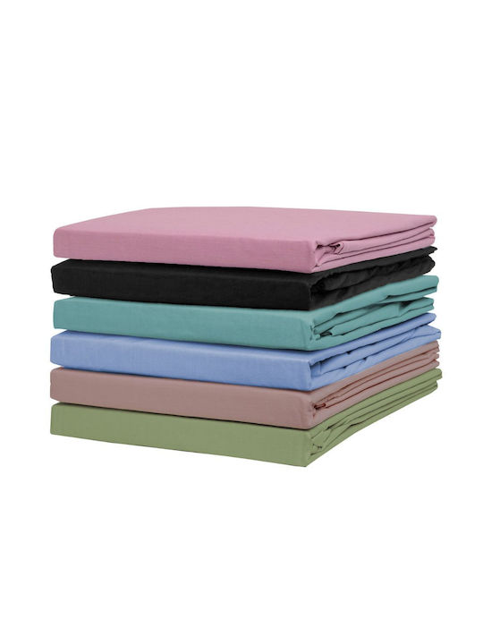 Viopros Basic Tagesdecken Monochrom Schwarz 160x240cm