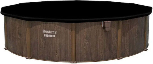 Bestway Кръгъл Басейн 550x130см Сив