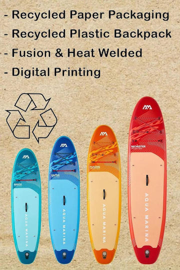 Aqua Marina Fusion Inflatable SUP Board with Length 3.3m & Electric Pump