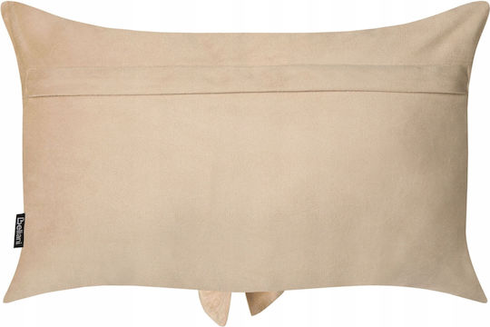 Beliani Pillow Belle Beige 2 Pieces 30x50 cm