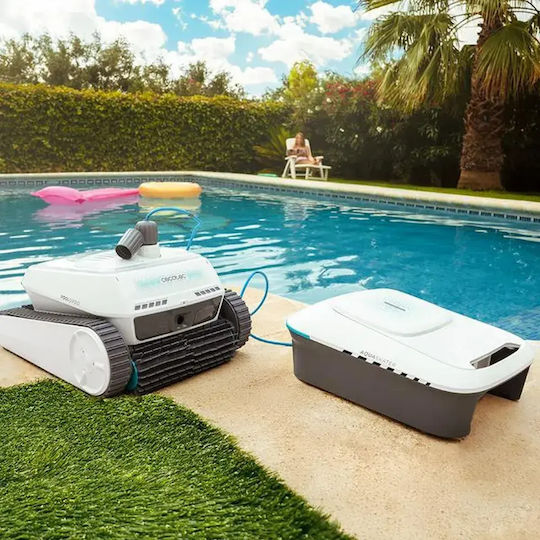 Cecotec Pooldroid Aspirator Robot Fără Fir 116W Pentru Fundul / Pereții / Linia De Plutire Piscinelor Până La 3x3m Cu Filtru 4lt