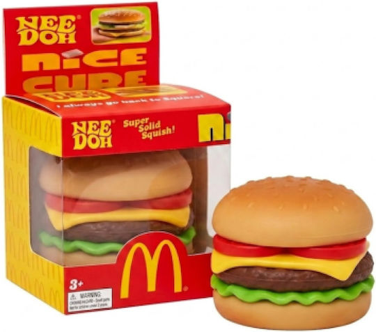 Schylling NeeDoh x McDonald's Happy Meal Hamburger Squishy Multicolour