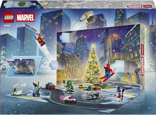 LEGO Super Heroes Calendar de Advent pentru 6+ Ani 317 Buc