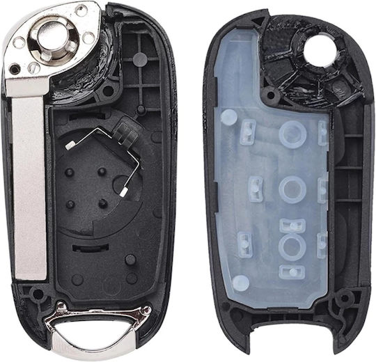 Techstar Husa Pentru Chei Auto Tip Flip 2 Butoane Lama Hu100 Opel Astra K 2015-2019