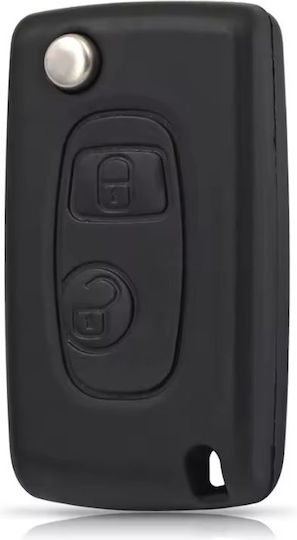 Husă Flip Pentru Chei Auto Transformers 2 Butoane Upgrade Sx9 Blade Citroen Saxo Xsara Picasso Berlingo 1999-2008