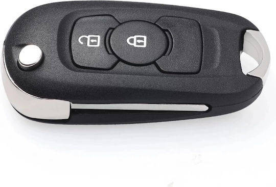 Techstar Husa Pentru Chei Auto Tip Flip 2 Butoane Lama Hu100 Opel Astra K 2015-2019