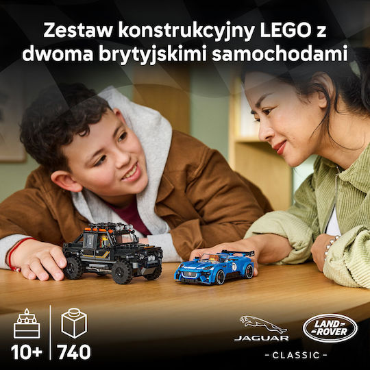 Speed Champions Land Rover Defender Für Über 10-Jährige 740 Stück