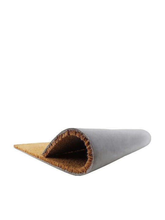 Artsy Mats Doormat Made of Coconut Tree with Non-Slip Backing Smile 60x40cm