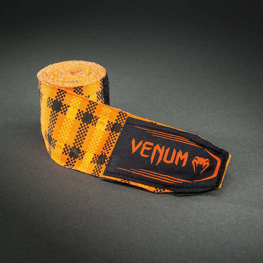 Bandaje Pentru Arte Marțiale Venum Tartan Handwraps Portocalii