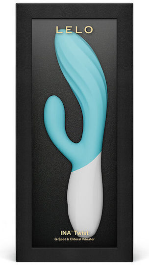 Lelo Ina Double Vibrator with Remote Control Blue
