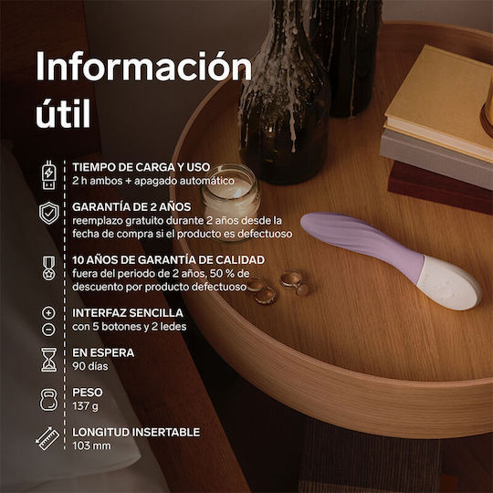 Lelo Mona G-Spot Vibrator with Remote Control Lilac